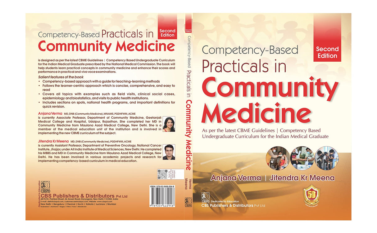 Competency Based Practicals In Community Medicine 2Ed (Pb 2023)