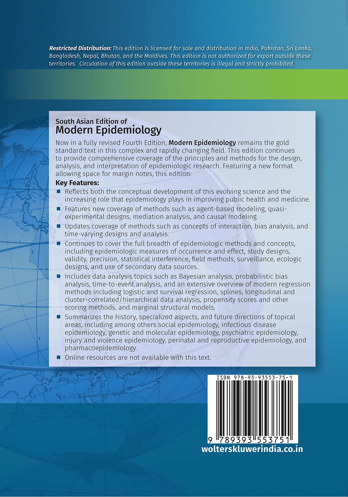 Modern Epidemiology, 4th South Asian ed