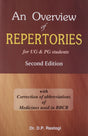 An Overview of Repertories for UG and PG Students - 2nd Edition with Correction of abbreviations of Medicine used BBCR - Retail Maharaj
