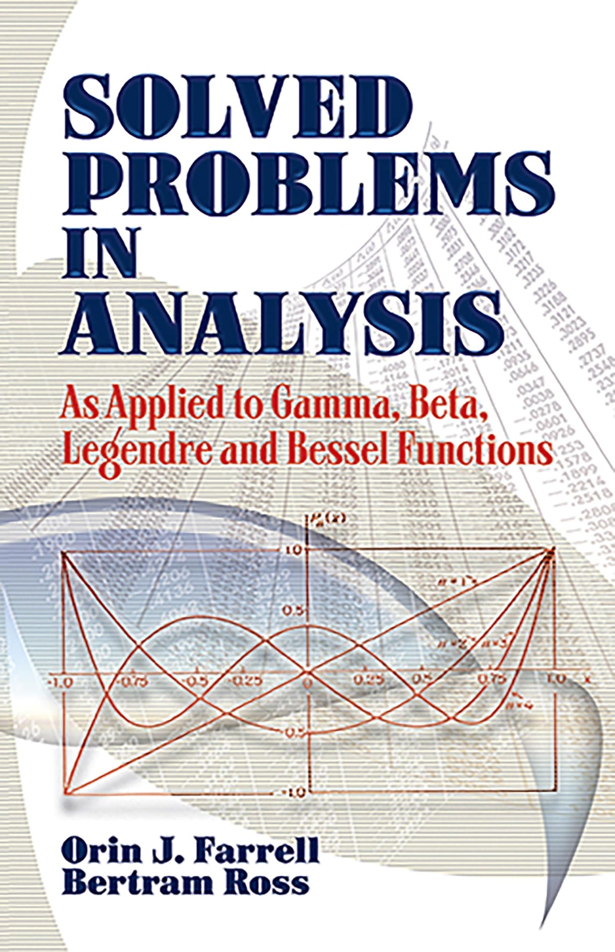 Solved Problems in Analysis: As Applied to Gamma, Beta, Legendre and Bessel Functions (Dover Books on Mathematics)
