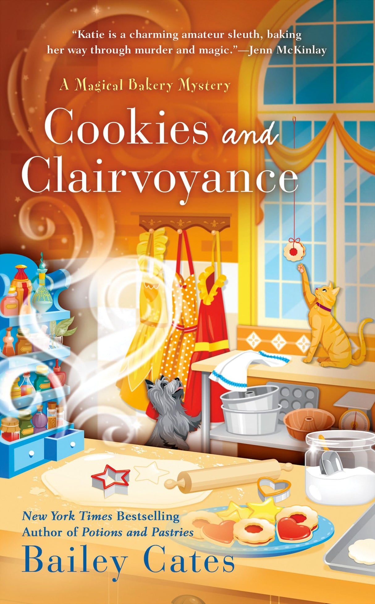 Cookies and Clairvoyance: 8 (A Magical Bakery Mystery)
