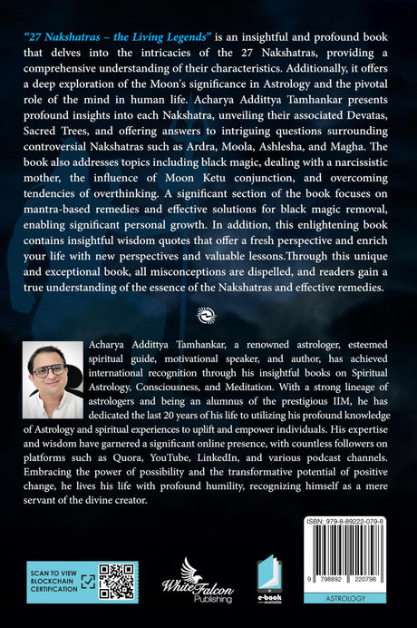 27 Nakshatras: The Living Legends [English] By Addittya Tamhankar - Retail Maharaj