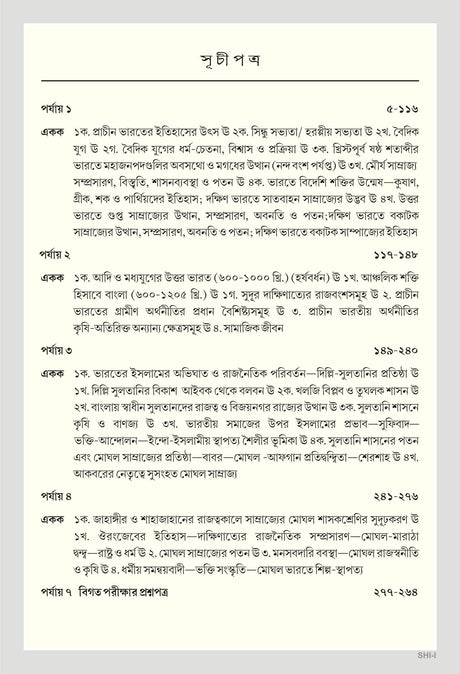 NSOU Prasnauttore SHI- 1 (Subsidiary History) - Retail Maharaj