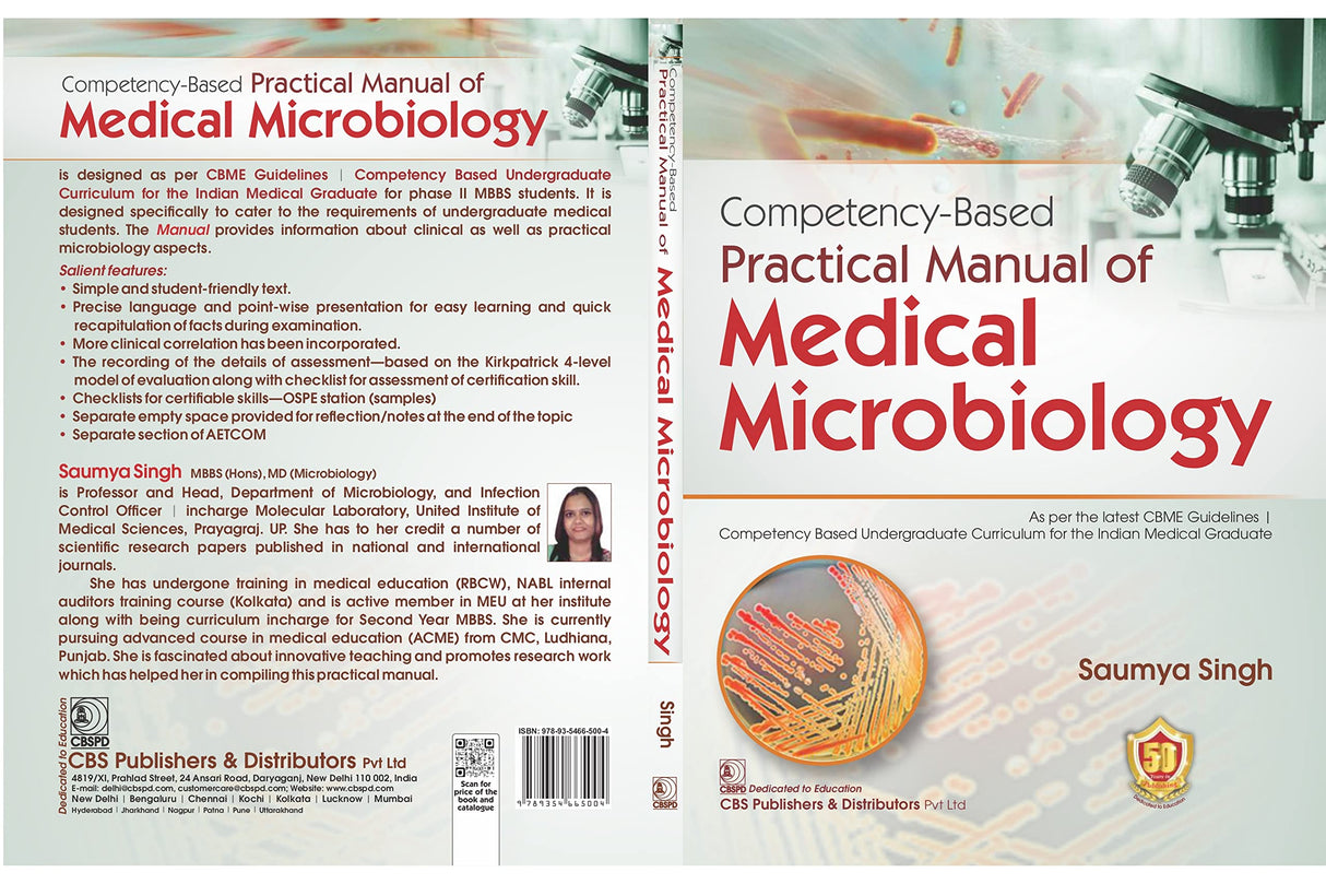 COMPETENCY BASED PRACTICAL MANUAL OF MEDICAL MICROBIOLOGY (PB 2023)