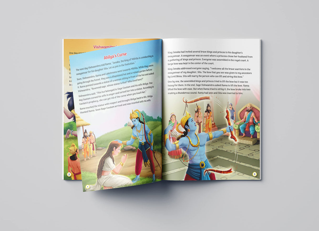 Tales from Adventures of Rama For Children: Indian Mythology - Retail Maharaj
