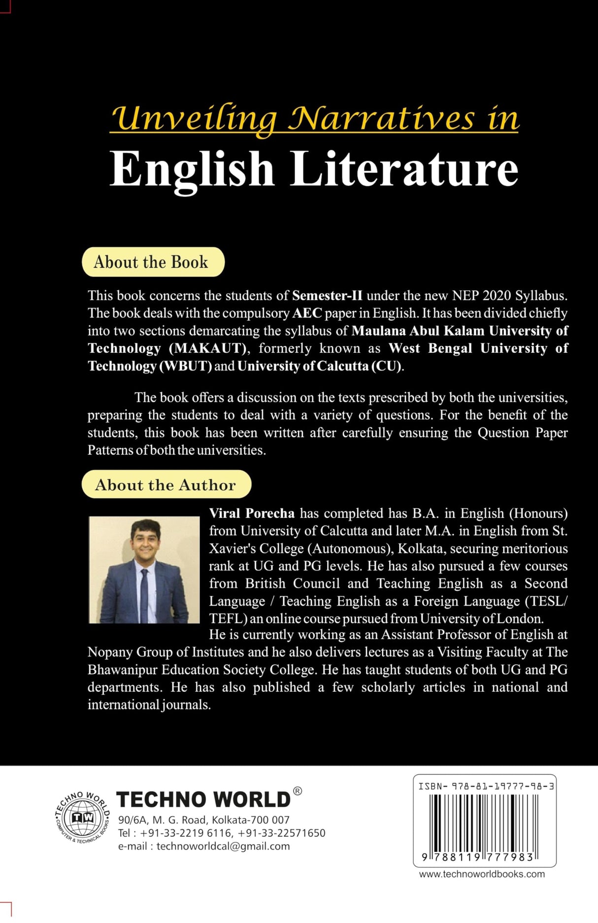 English Literature Se-2/Viral Porecha - Retail Maharaj