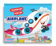 Pop-up Transport - Airplane - Gorgeously Illustrated Pop-up Book For Children - Learn About The World Of Airplanes and What All They Do - Retail Maharaj