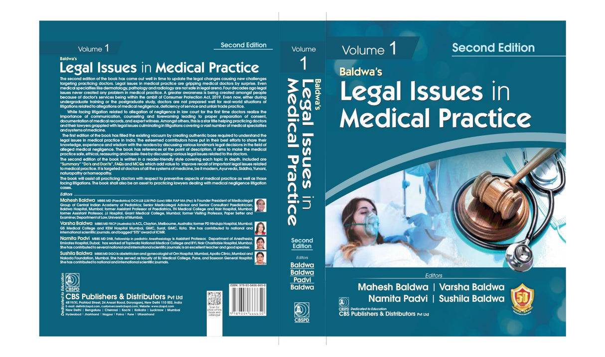LEGAL ISSUES IN MEDICAL PRACTICE, 2/E, VOLUMES 1 AND 2 SET - 2024