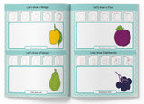 How to Draw: 101 Fruits and Vegetables | Step-by-Step Drawing Activity Book for Kids | Ages 5+ | Boost Creativity & Fine Motor Skills Through Art - Retail Maharaj
