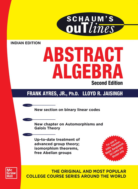 SCHAUM'S OUTLINE OF ABSTRACT ALGEBRA / 2ND EDITION - Retail Maharaj