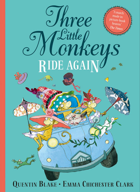 Three Little Monkeys Ride Again - Retail Maharaj