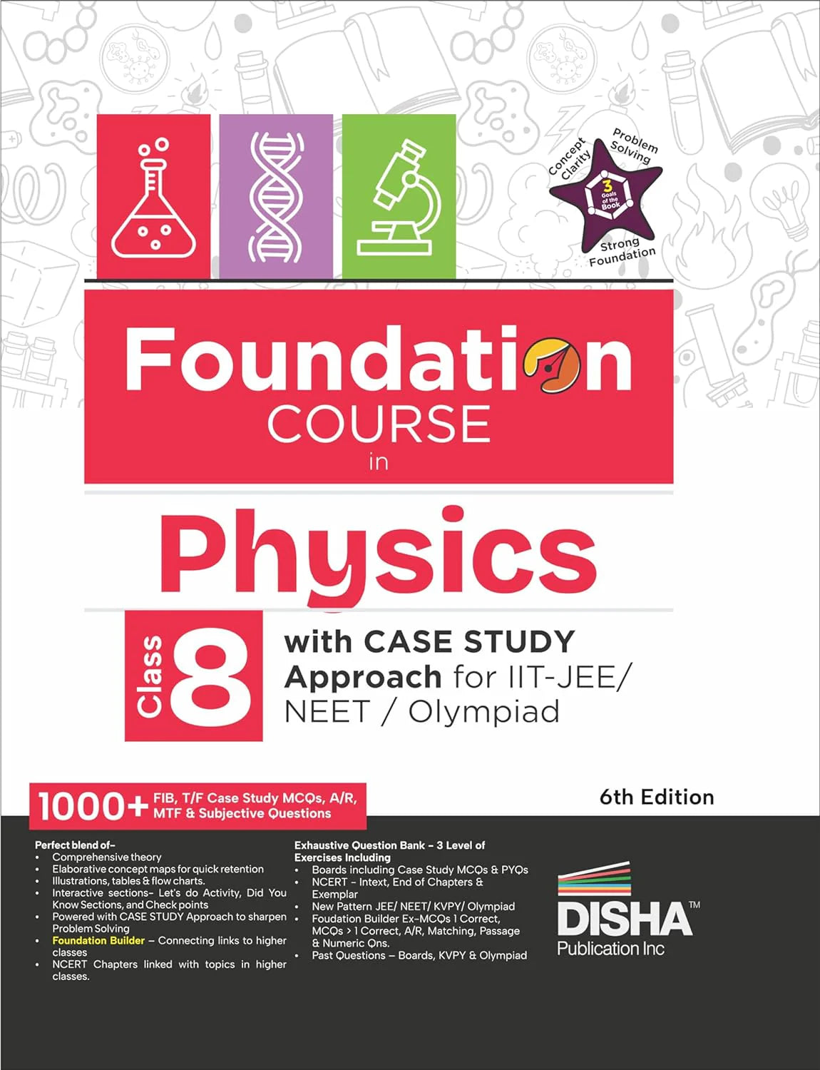 Foundation Course in Physics Class 8 with Case Study Approach for IIT JEE/ NEET/ Olympiad - 6th Edition - Retail Maharaj