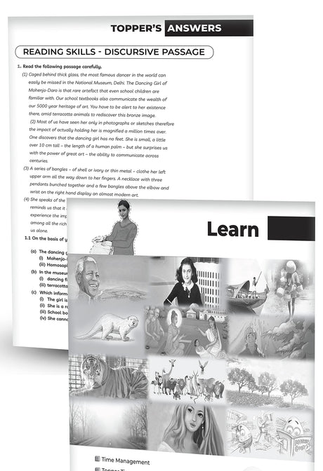 Educart CBSE Class 10 ENGLISH LANGUAGE and LITERATURE Sample Papers 2023 (With Exclusive Topper Answers and Marks breakdown 2022-23) - Retail Maharaj