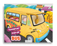 Pop-up Transport - Bus - Gorgeously Illustrated Pop-up Book For Children - Learn About The World of Buses and What All They Do - Retail Maharaj