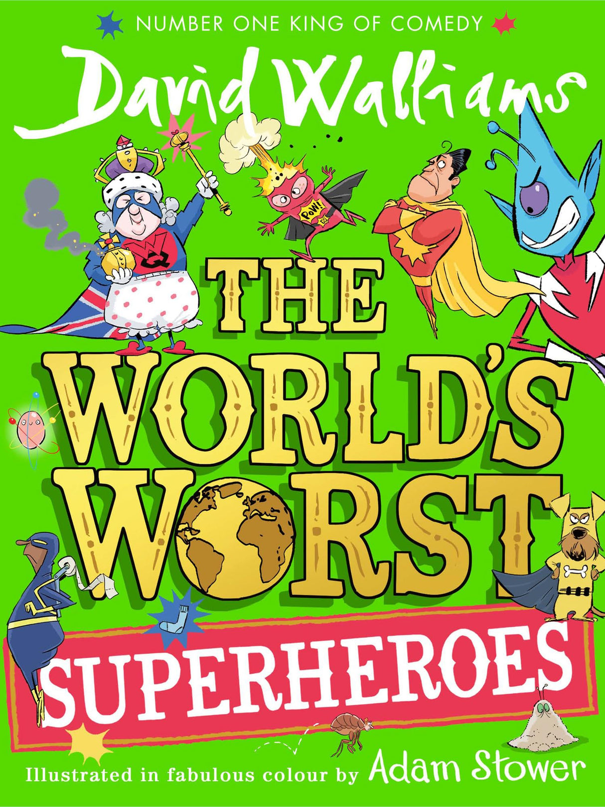 The World’s Worst Superheroes: A book by David Walliams - Retail Maharaj