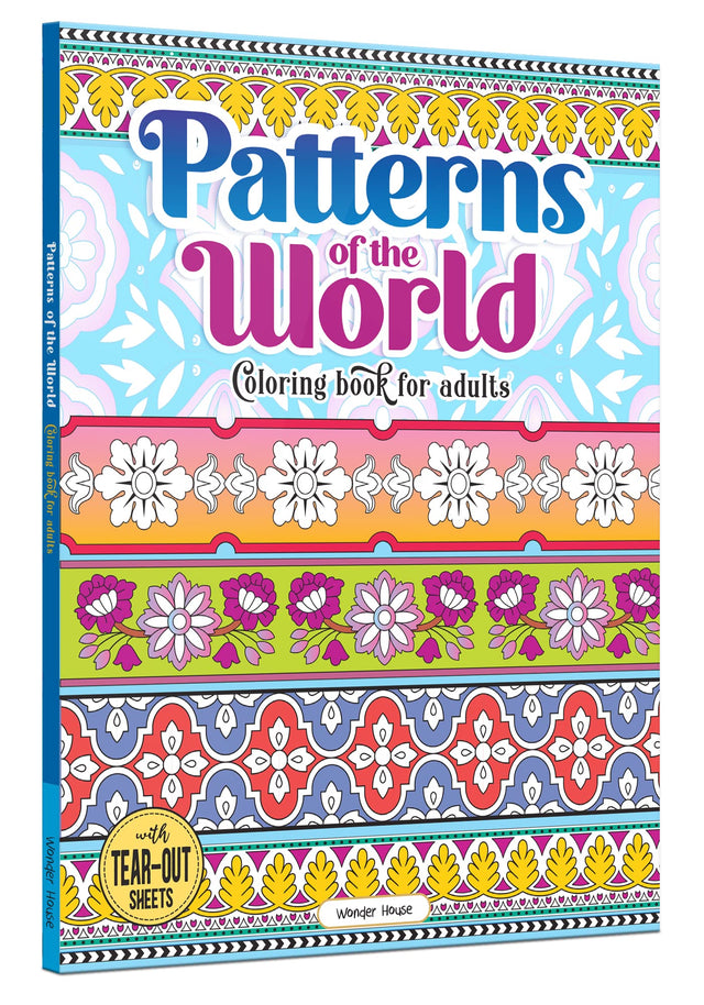 Patterns Of The World Coloring Book For Adults - Retail Maharaj