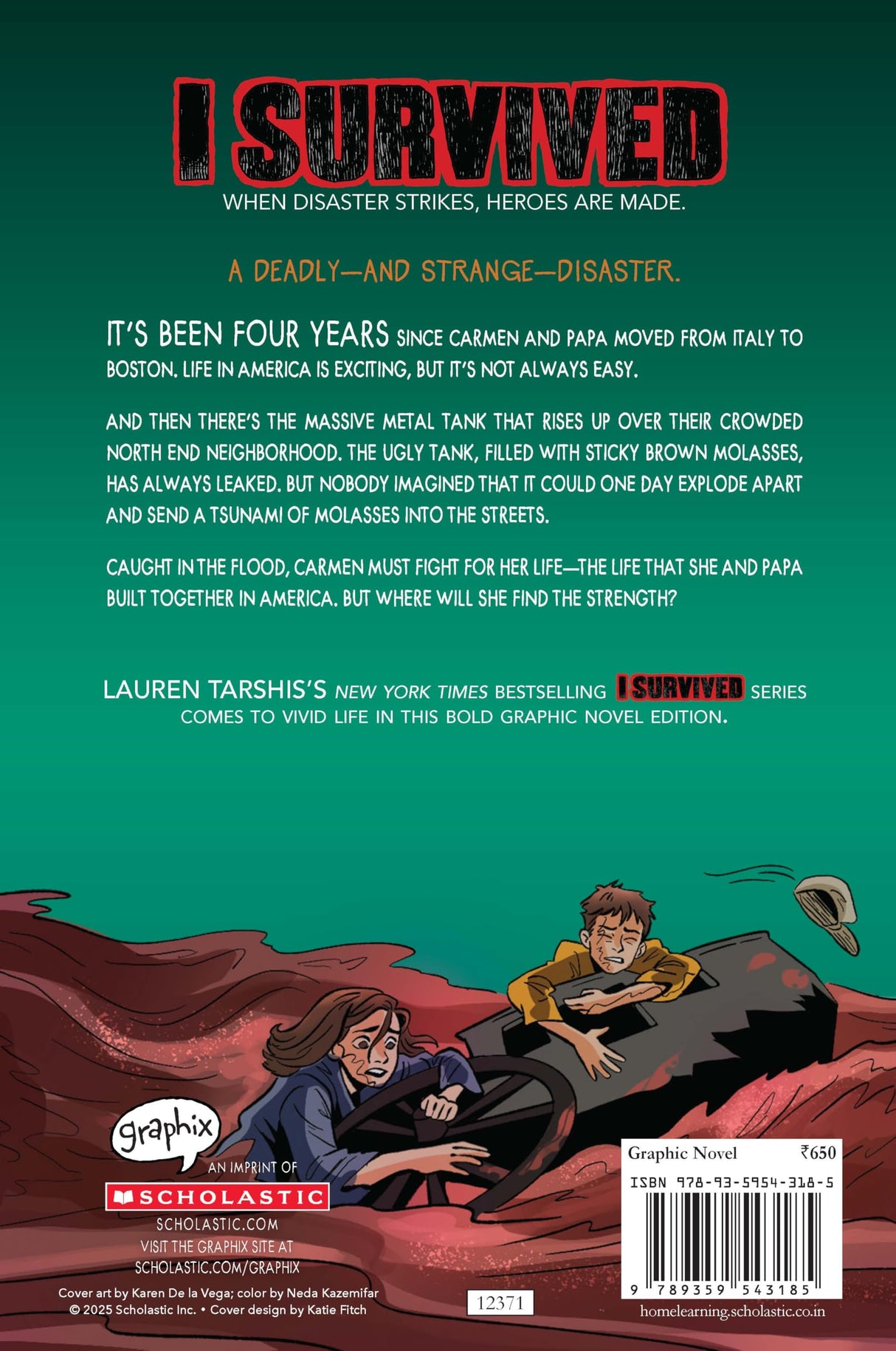 I Survived Graphic Novel #11: I Survived The Great Molasses Flood, 1919 (Graphix) - Retail Maharaj