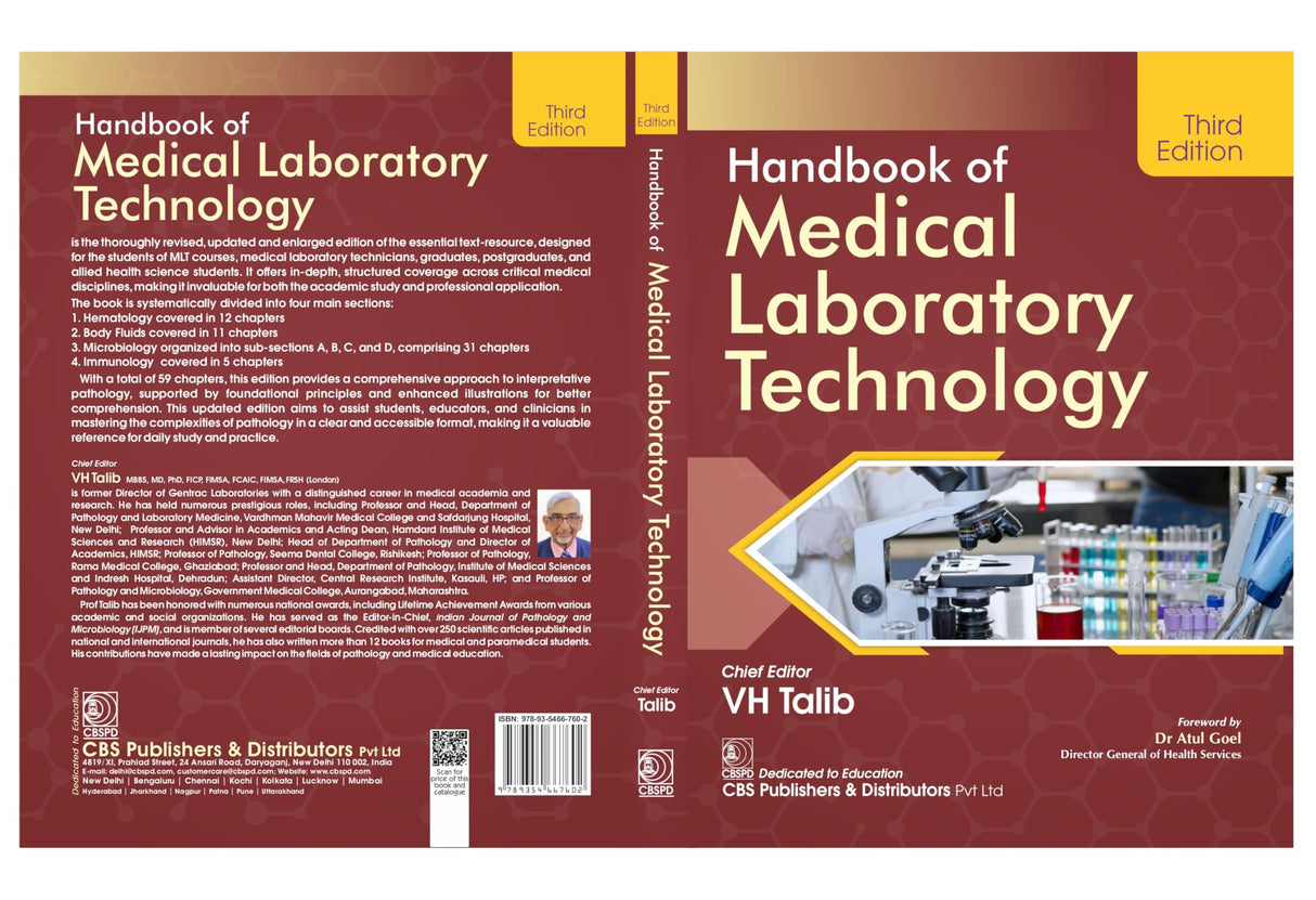Handbook of Medical Laboratory Technology, 3/e