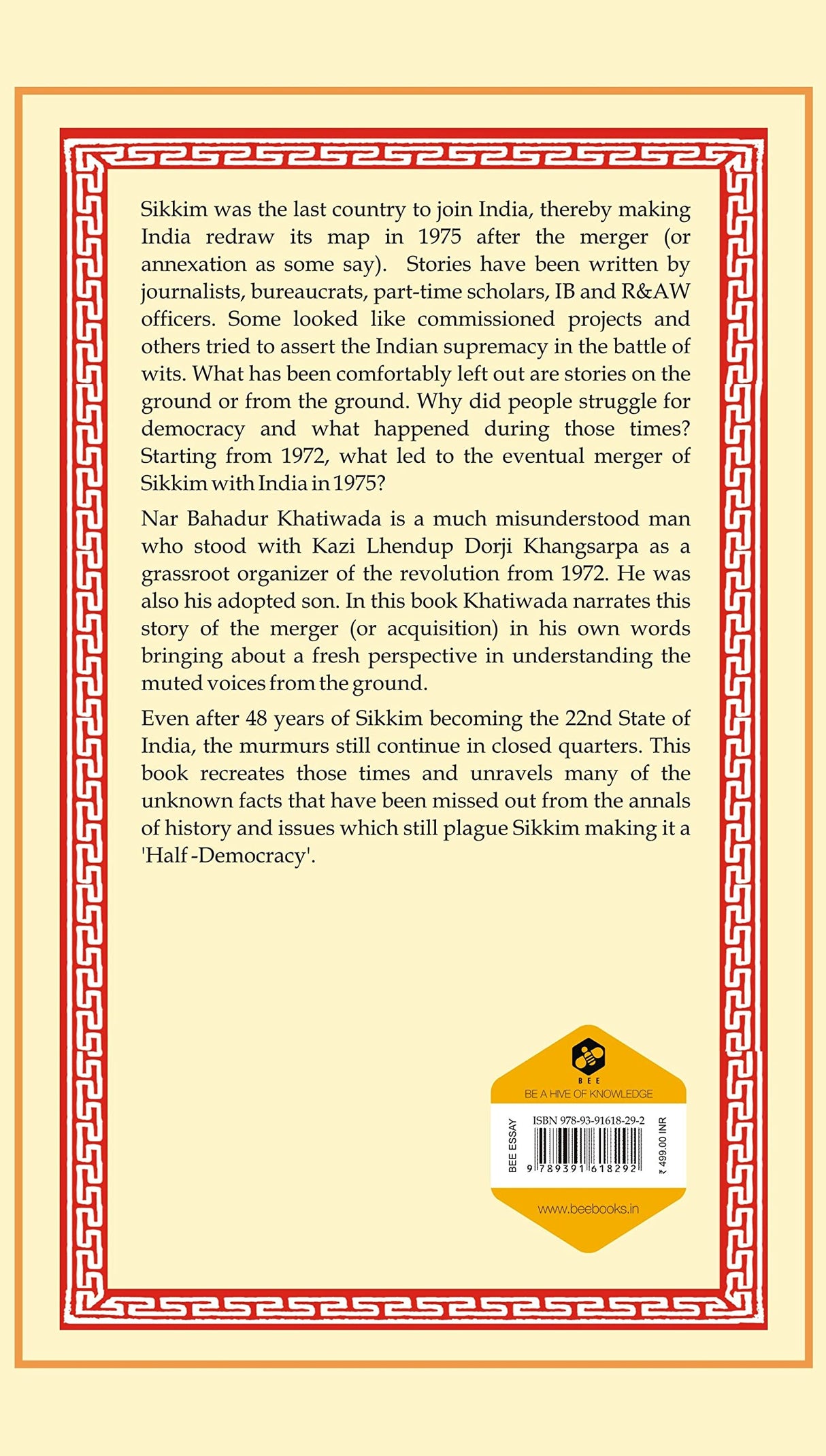 Sikkim: From Autocracy to Half-Democracy | Untold Narrative of Sikkim Merger | Nar Bahadur Khatiwada as narrated to Satyadeep S. Chhetri - Retail Maharaj