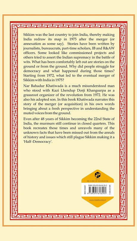 Sikkim: From Autocracy to Half-Democracy | Untold Narrative of Sikkim Merger | Nar Bahadur Khatiwada as narrated to Satyadeep S. Chhetri - Retail Maharaj