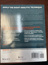 Applied Predictive Analytics: Principles and Techniques for the Professional Data Analyst