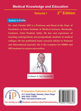 Medical Knowledge and Education - Volume I (2e) - Retail Maharaj