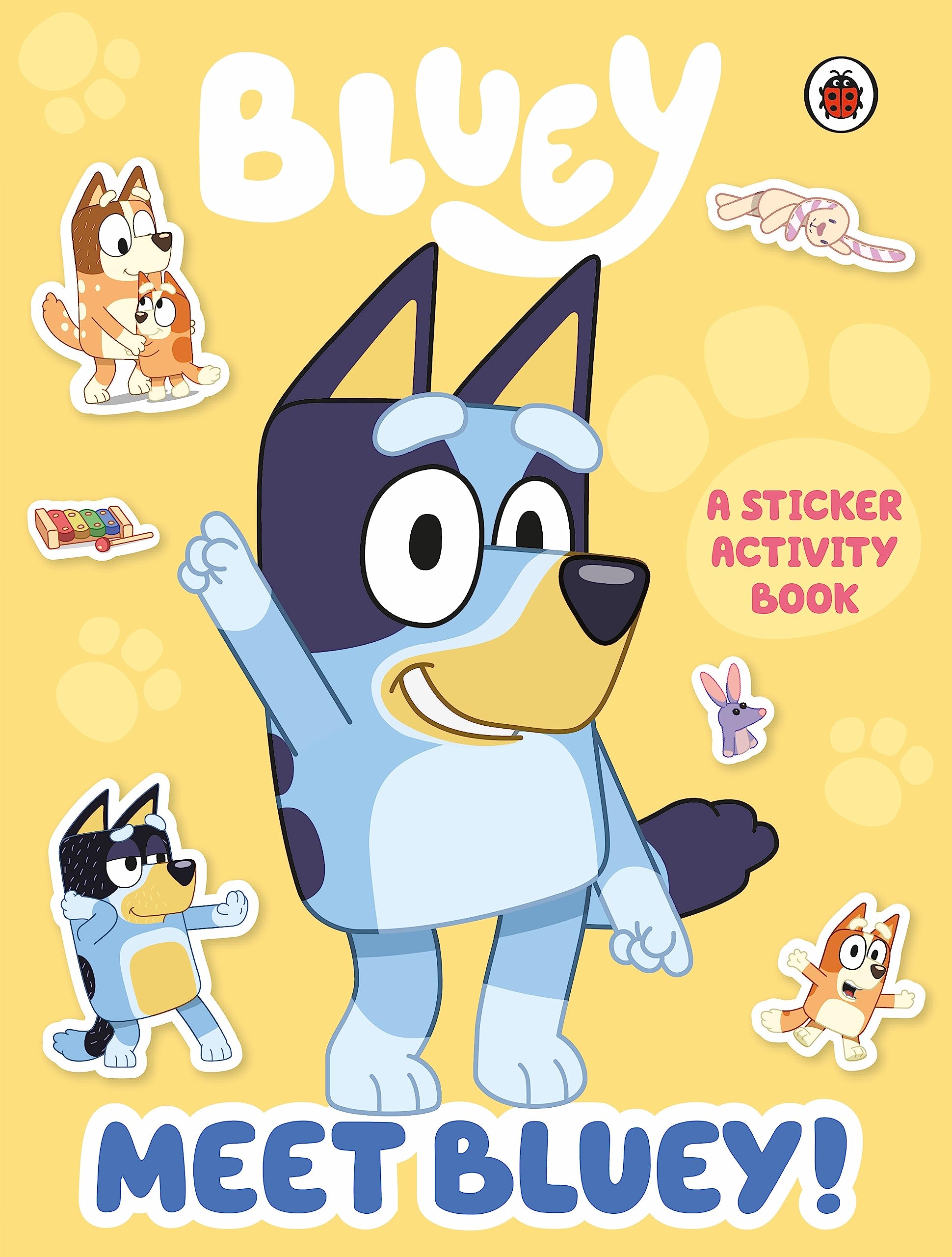 Bluey★送料込み★引き出し Bluey : Meet Bluey! Sticker Activity Boo