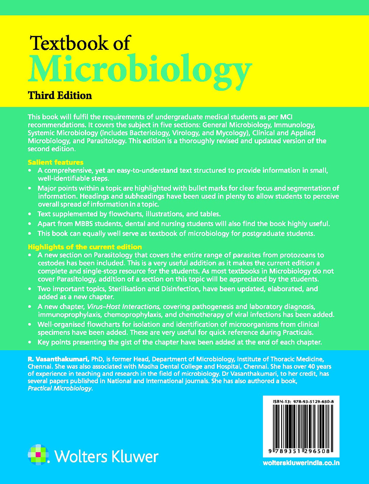 Textbook of Microbiology, 3ed
