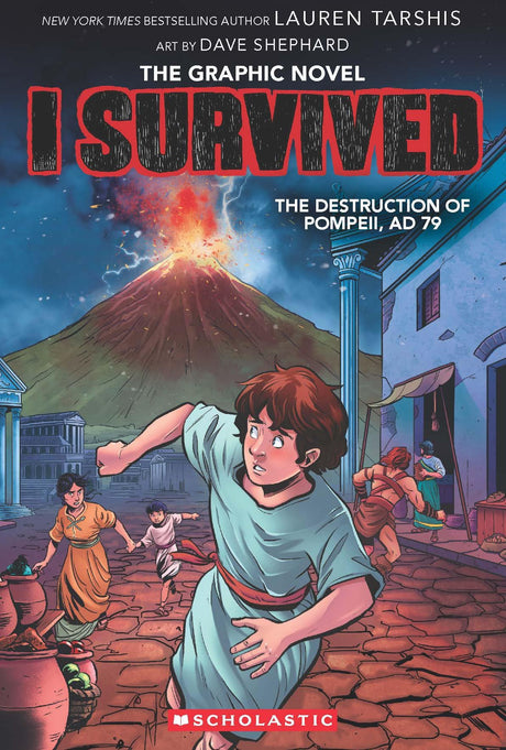 I Survived Graphic Novel #10: The Destruction Of Pompeii Ad 79 - Retail Maharaj