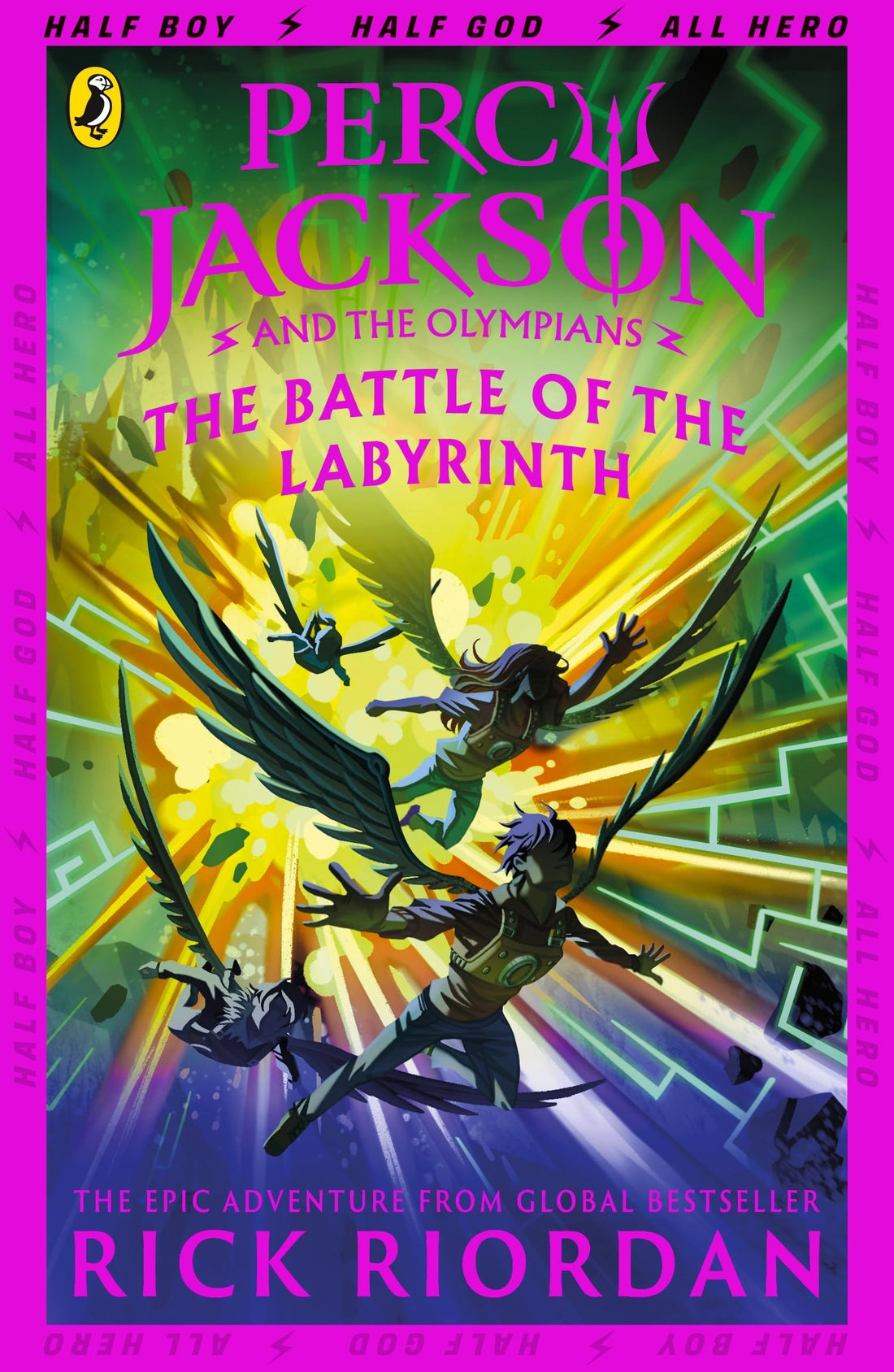 Percy Jackson and The Battle of the Labyrinth (Book 4) [Paperback] Rick Riordan - Retail Maharaj