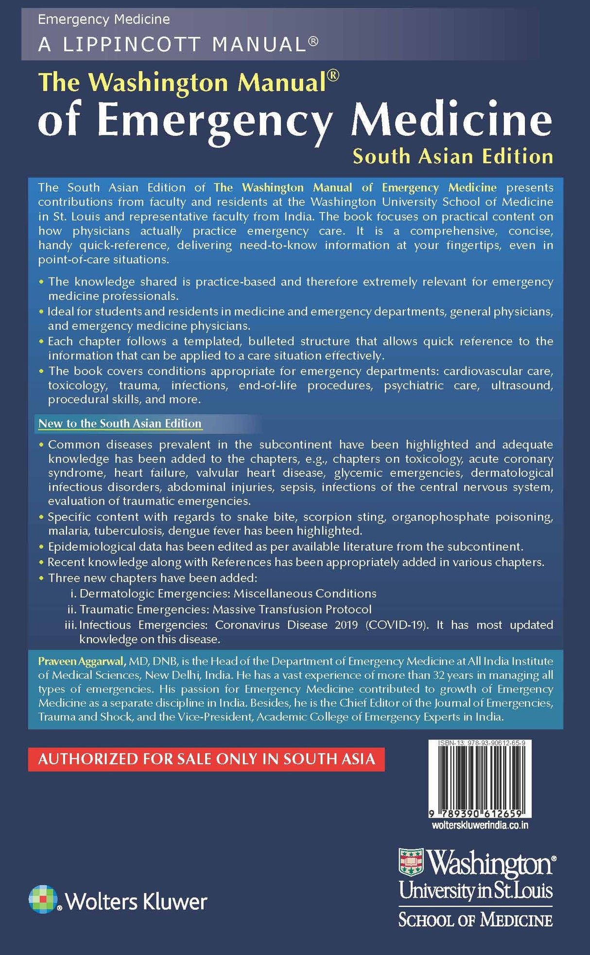 The Washington Manual of Emergency Medicine, South Asian ed
