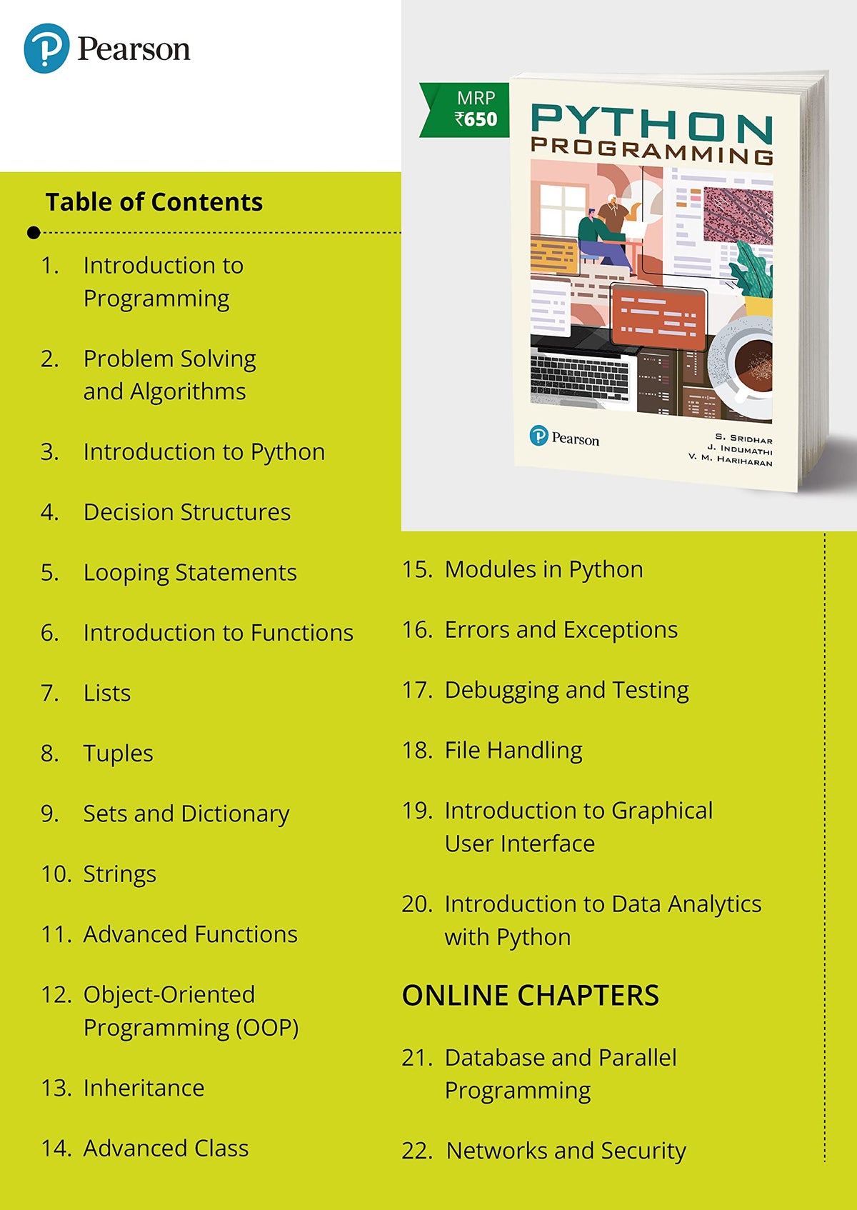 Pearson Python Programming