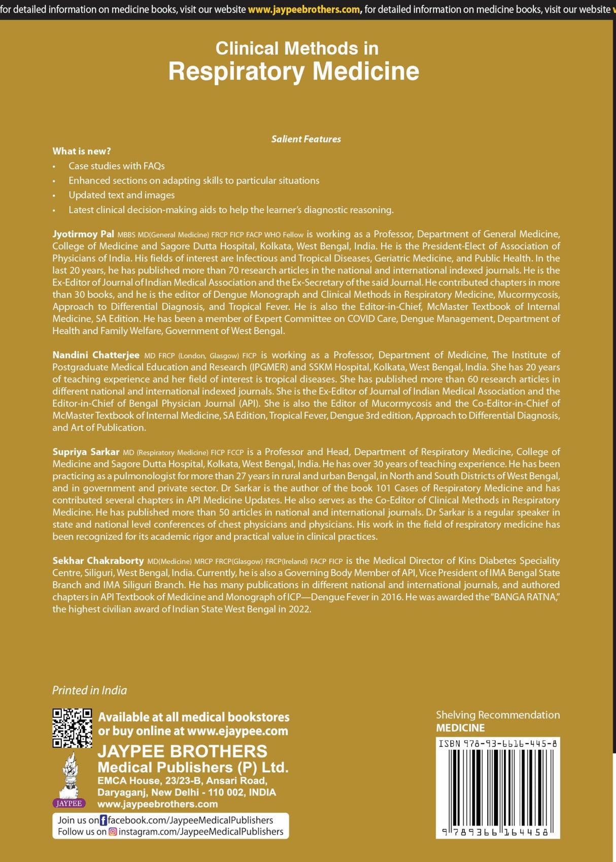 CLINICAL METHODS IN RESPIRATORY MEDICINE