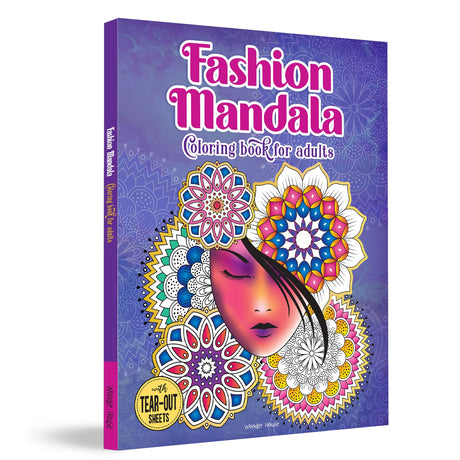 Fashion Mandala Coloring book for Adults - Retail Maharaj