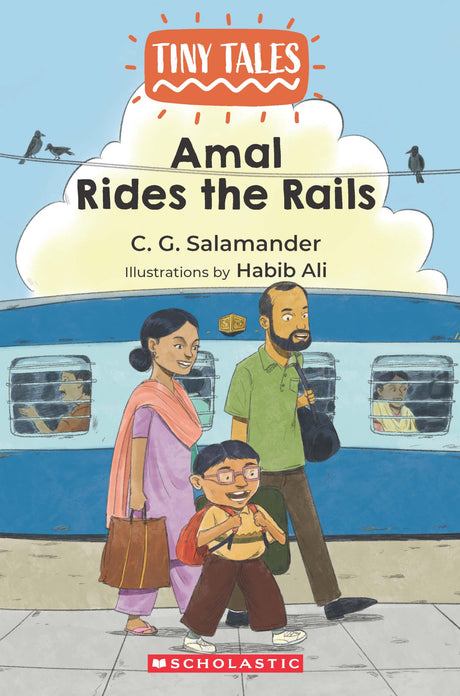 Amal Rides The Rails (Tiny Tales Series) - Retail Maharaj