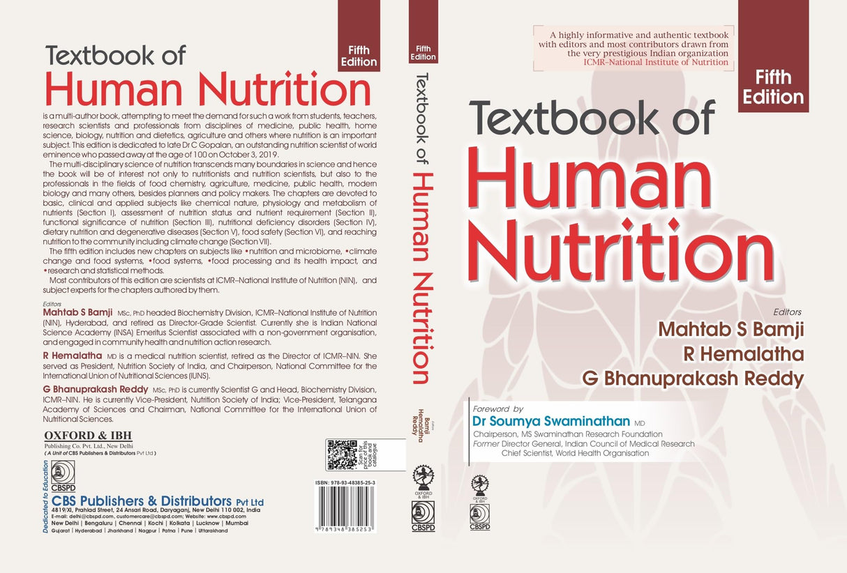 Textbook of Human Nutrition, 5/e [PB-2025]