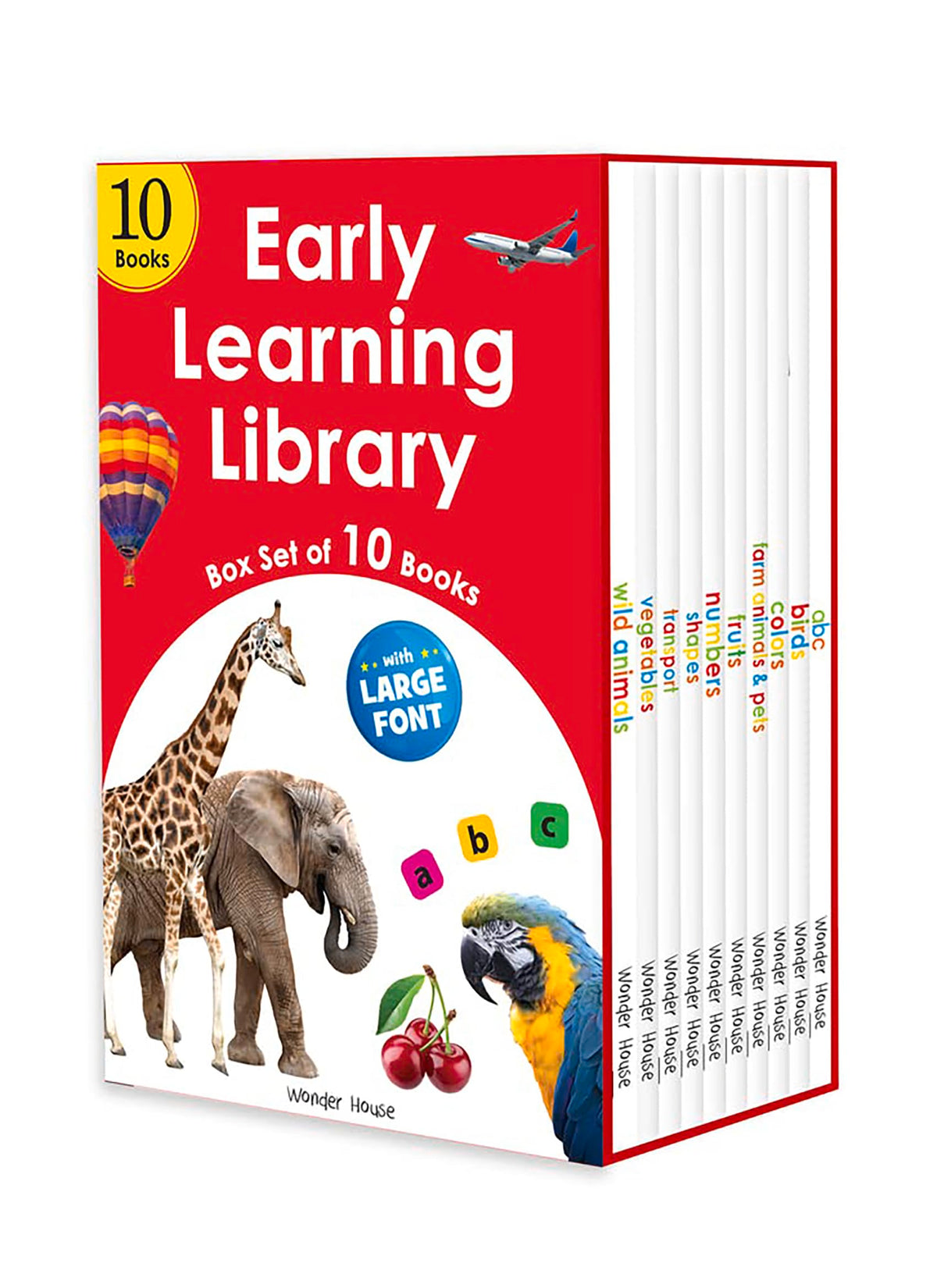 Early Learning Library – Box Set of 10 Books: Big Board Books Series w