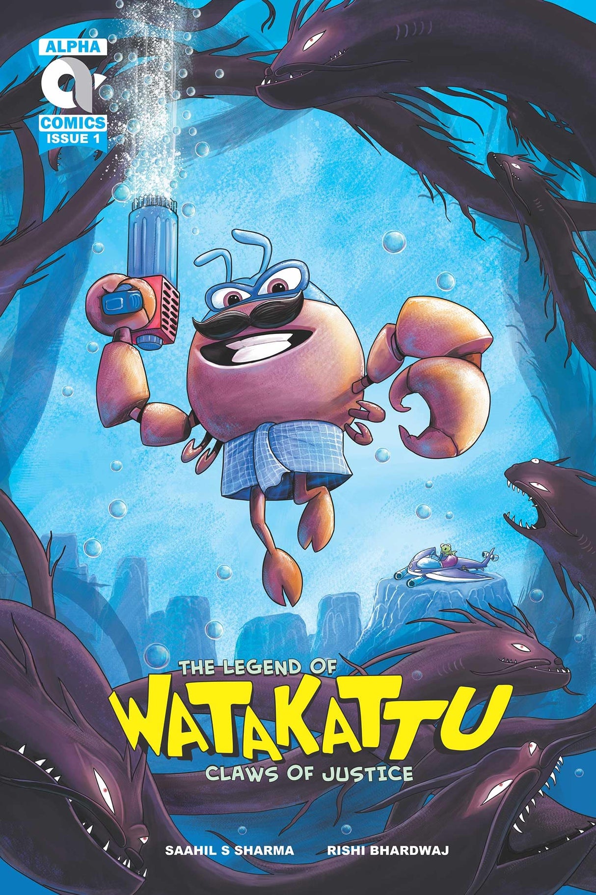 Alpha Comics | Combo 1 of Watakattu Series Issue 1-4 | Age 3-15 | English | Graphic Novel | New Release | Paperback - Retail Maharaj