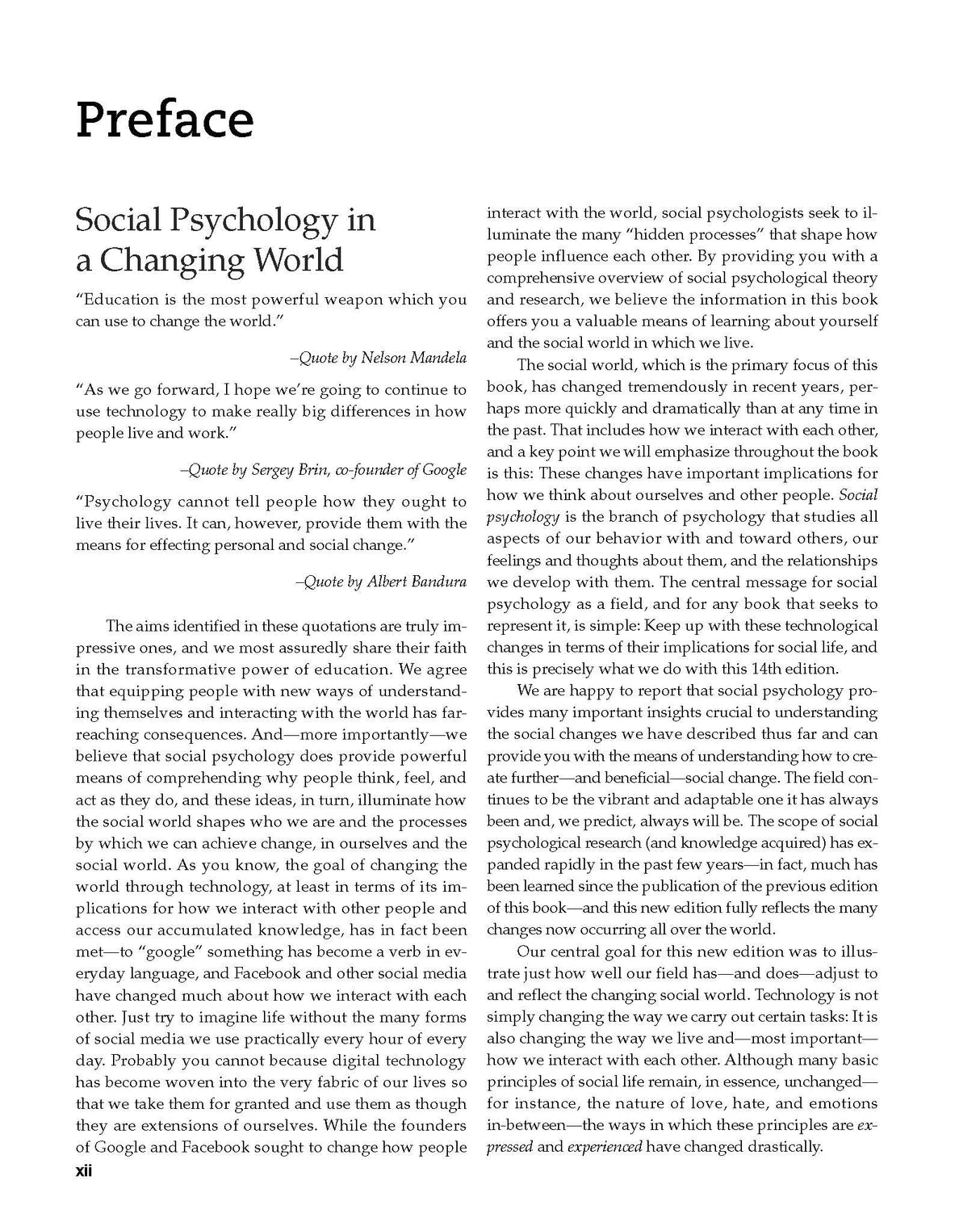 SOCIAL PSYCHOLOGY, 14TH EDN - Retail Maharaj