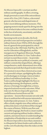 No Mission Impossible: Memoirs of a General in War and Insurgency - Retail Maharaj
