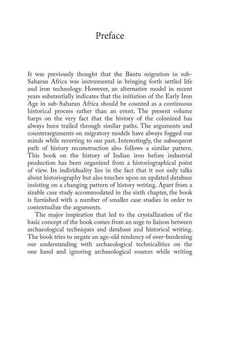 Iron in India: History and Historiography - Retail Maharaj