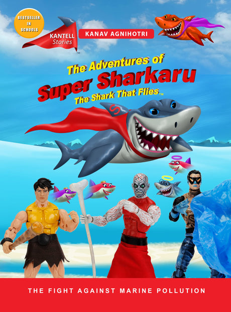 (Book 1) The Adventures of Super Sharkaru - The Shark That Flies - Retail Maharaj