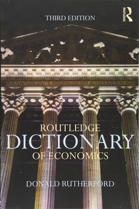 Routledge Dictionary of Economics - Retail Maharaj