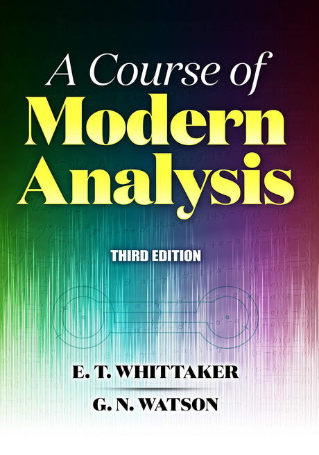 Course of Modern Analysis - Retail Maharaj