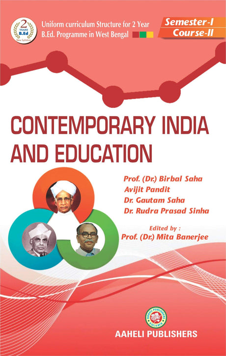 B.Ed - Contemporary India and Education - - First Semester (English Version) - Retail Maharaj