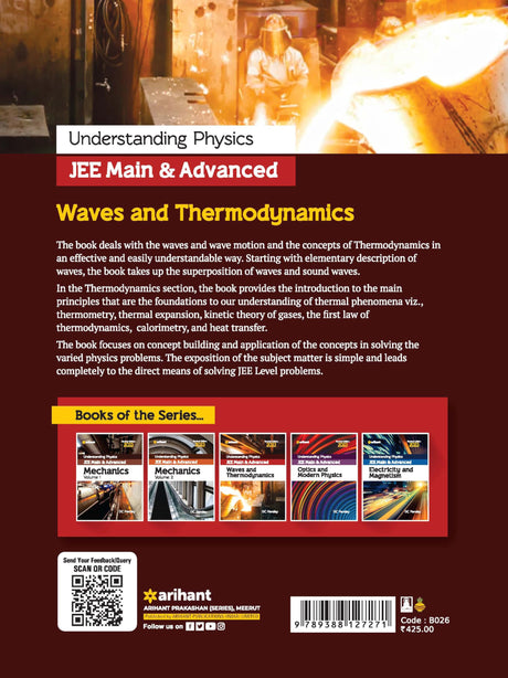 Understanding Physics JEE Main and Advanced Waves and Thermodynamics 2023-24 - Retail Maharaj