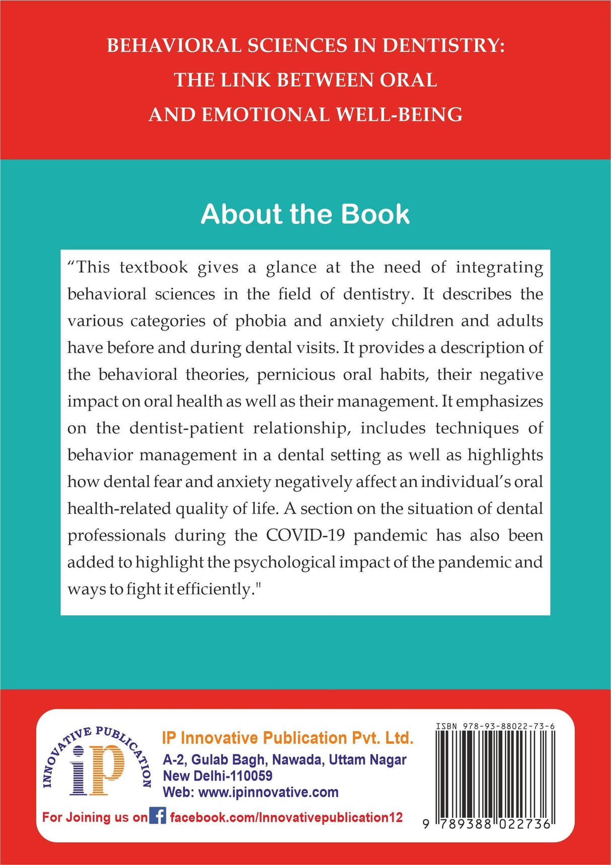 Behavioral Sciences in Dentistry: The Link Between Oral and Emotional Well-Being