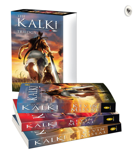 The Kalki Trilogy (Set of 3 Books) - Avatar of Vishnu; Eye of Brahma; Sword of Shiva - Retail Maharaj