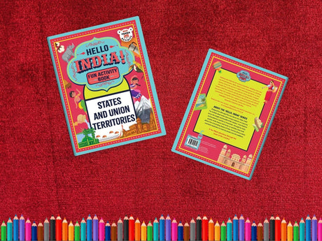 Hello India! A Fun India Activity Book: States And Union Territories - Retail Maharaj