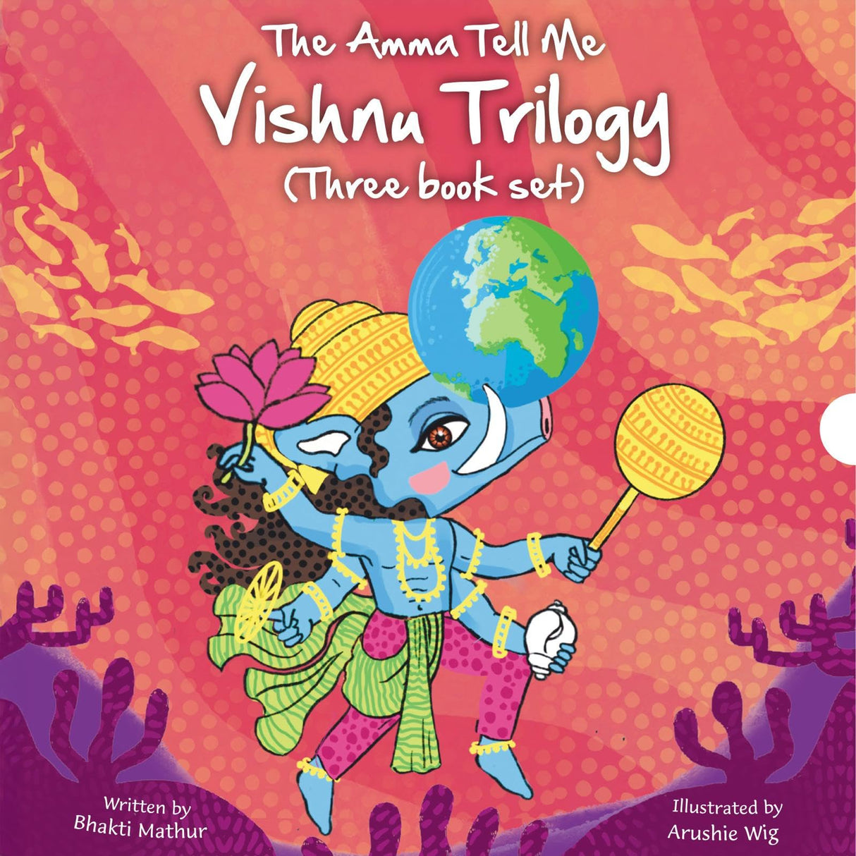 The Amma Tell Me Vishnu Trilogy Three Book Set - Retail Maharaj